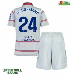 Atletico Madrid Robin Le Normand #24 Tredjeställ Barn 2026-27 Kortärmad (+ Korta byxor)